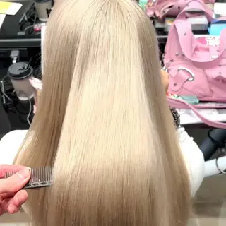 ロング カラー こせ 煌星のヘアスタイル