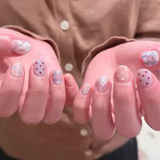 ネイル 🎀 Hiyubi._.nail 🫧所属・🎀フェイ フェイ🫧💗のネイルデザイン