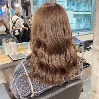 セミロング ARMONY所属・コテ巻き風パーマの神 🌵すぐるのヘアスタイル