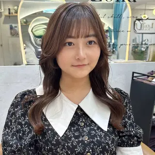 ロング 産休中2026.4月 復帰予定/野崎華代のヘアスタイル