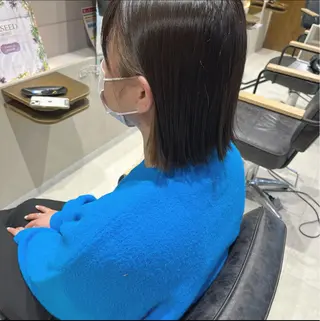 ショート 似合わせ＋韓国カット ニシヤマ　マイのヘアスタイル