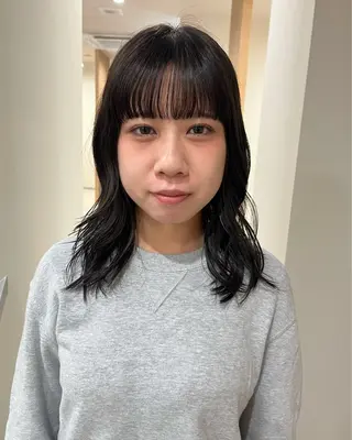 ミディアム カラー china/ボブ ブリーチカラーのヘアスタイル