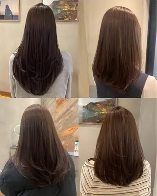 セミロング 新宿 /透明感カラー レイヤー/NANAのヘアスタイル