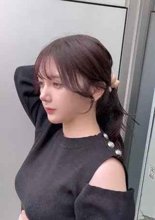 セミロング 🌫️大人韓国ヘア 🌫️naoyaのヘアスタイル