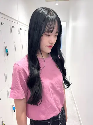 ロング カラー レイヤーカット×艶髪 /Ayanaのヘアスタイル