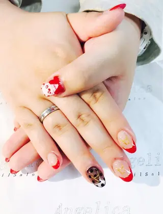 ネイル Angelica ネイリストのネイルデザイン