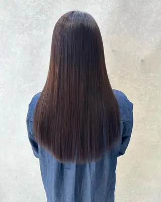 ロング 🔸縮毛矯正/髪質 改善カラー石崎🔸のヘアスタイル