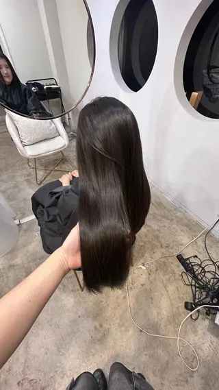 ロング sana 🌿韓国ヘア🌿のヘアスタイル