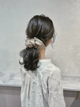 ヘアアレンジ ヘアセット ✴︎Mai✴︎銀座のヘアスタイル
