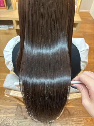 セミロング カラー 韓国ヘア sasugaのヘアスタイル