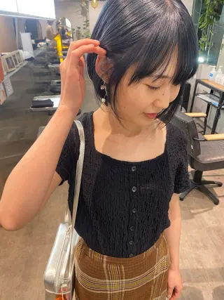 ショート ヘアアレンジ XENA表参道 MIKUのヘアスタイル