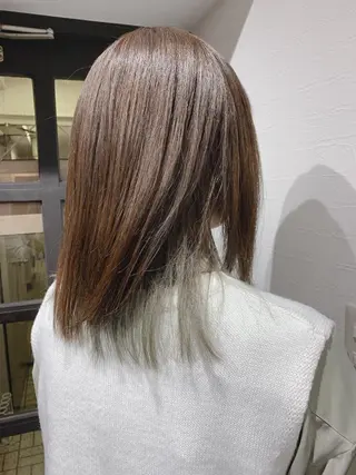 ミディアム カラー 渋谷宮益坂 omoのヘアスタイル