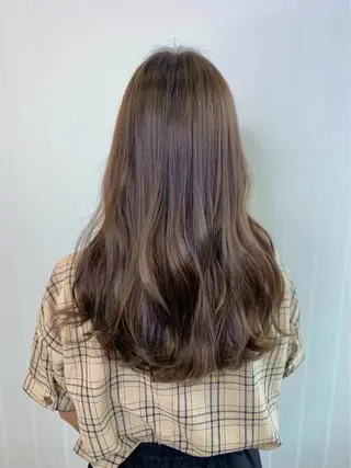 ロング ナナ/梅田/髪質改善 カラー/ストレートのヘアスタイル