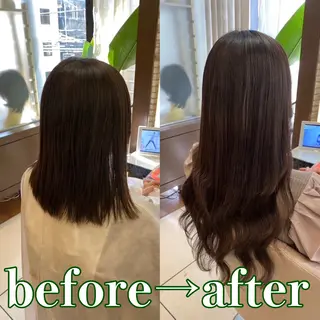 羽エクステ/シール エクステ/横浜駅5分のヘアスタイル