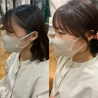 ミディアム of hair所属・丸みショート 廣瀬隆志のヘアスタイル