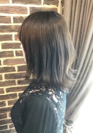 ミディアム カラー 高橋 隆一のヘアスタイル