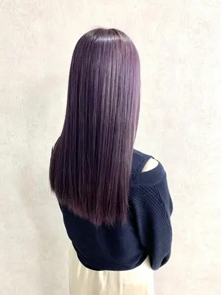 ミディアム カラー 武井 弘希 ブリーチなしカラー✨のヘアスタイル