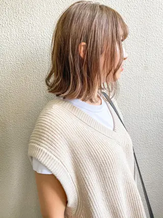 ミディアム カラー 栄・伏見 JOULE'Sのヘアスタイル