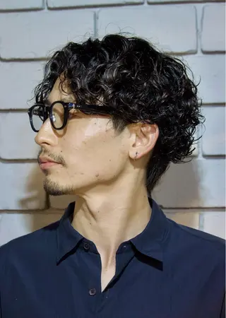 パーマ メンズ men’s salon NOA solte. 【メンズサロン ノアソルテ】所属・メンズパーマ職人 加藤 弘貴のヘアスタイル