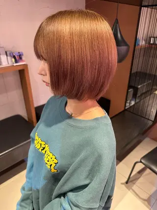 カラー ウルフカット指名 No. 1橘しゅうとのヘアスタイル