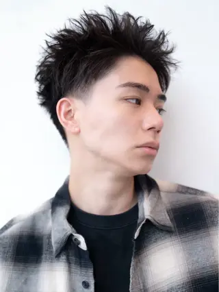 カラー パーマ メンズ 立川/ブリーチ/ 髪質改善/西川翔真のヘアスタイル