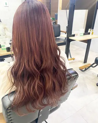 ロング カラー YU-KA ✂︎ROSSOのヘアスタイル