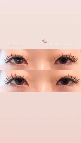 マツエク・マツパ ♡tiana juna˖ ࣪⊹のマツエク・マツパデザイン