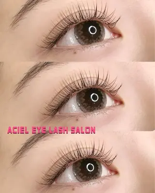マツエク・マツパ ACIEL EYE LASH SALONのマツエク・マツパデザイン