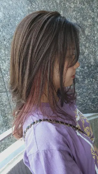 ミディアム カラー private salon Ao所属・紹介制private salonのヘアスタイル