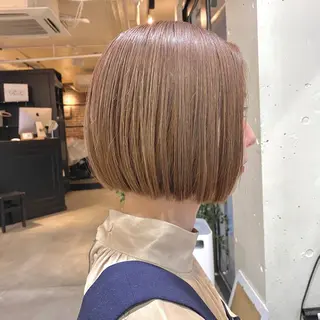 ショート カラー ヘアアレンジ tane.所属・【ダメージレス施術】 【透明感】北村 拓也のヘアスタイル