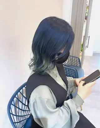 ミディアム 当日予約◎ risaのヘアスタイル