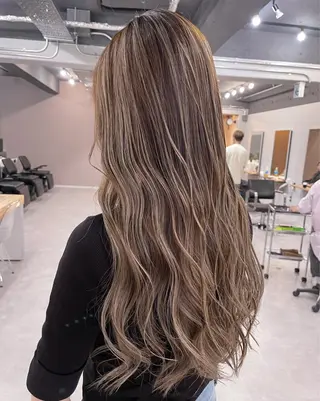 ロング カラー Reb_keiji 👑小倉圭司のヘアスタイル