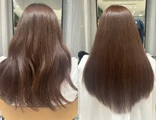 ミディアム view osaka / annaのヘアスタイル