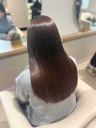 ロング カラー 佐々木 遥菜のヘアスタイル