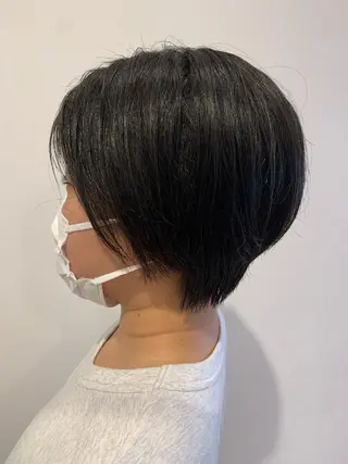 ショート 多田 彩香のヘアスタイル