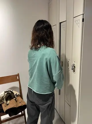 ミディアム パーマ io所属・io濱川 遥のヘアスタイル