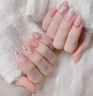 ネイル 💗キラネイル💗 モチ最高のネイルデザイン