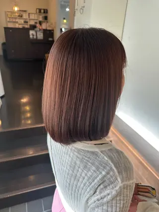 ミディアム カラー 上田 直樹のヘアスタイル