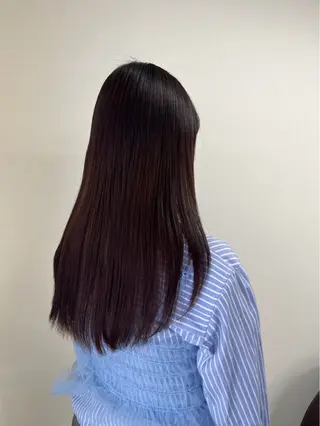 ロング カラー いしはま ななかのヘアスタイル