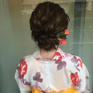 ヘアアレンジ ラブーケ中川中島店 クラタチカコのヘアスタイル