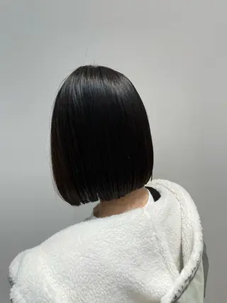 ミディアム カラー 淡路上新庄/髪質改善 .艶カラー/野口春貴のヘアスタイル