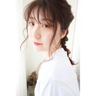 ヘアアレンジ fio マナミのヘアスタイル