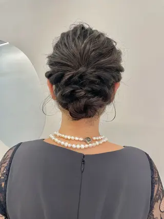 セミロング 遠藤 眞実のヘアスタイル