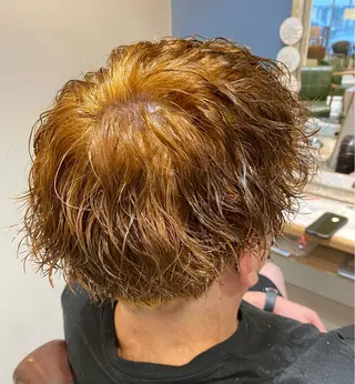 パーマ メンズ 床櫻 唯のヘアスタイル