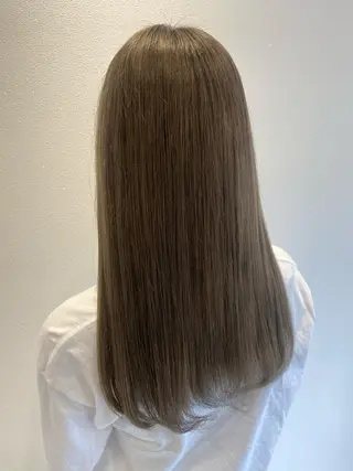 ロング カラー 💘韓国カラー💘 クルミのヘアスタイル