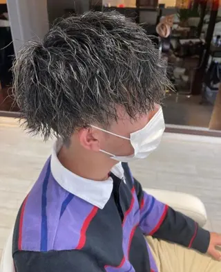 ショート パーマ メンズ newi町田 /yukiのヘアスタイル