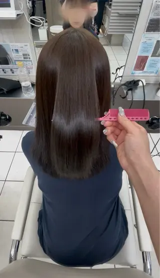 ロング ダブルカラー/ブリ ーチ🪽minoriのヘアスタイル