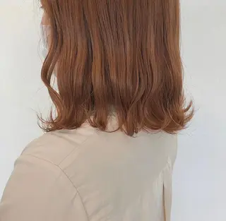 ミディアム カラー GPIP 近藤沙樹のヘアスタイル