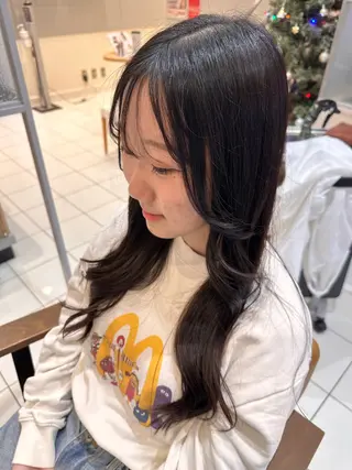 ロング ヘアアレンジ レイヤーカット/韓国 🇰🇷mai💕のヘアスタイル