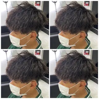 ミディアム ヘアアレンジ メンズ 🔹似合わせ✖️垢抜 け職人/ℕ𝕆ℝ𝕀のヘアスタイル